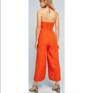Anthropologie Elevenses Jumpsuit